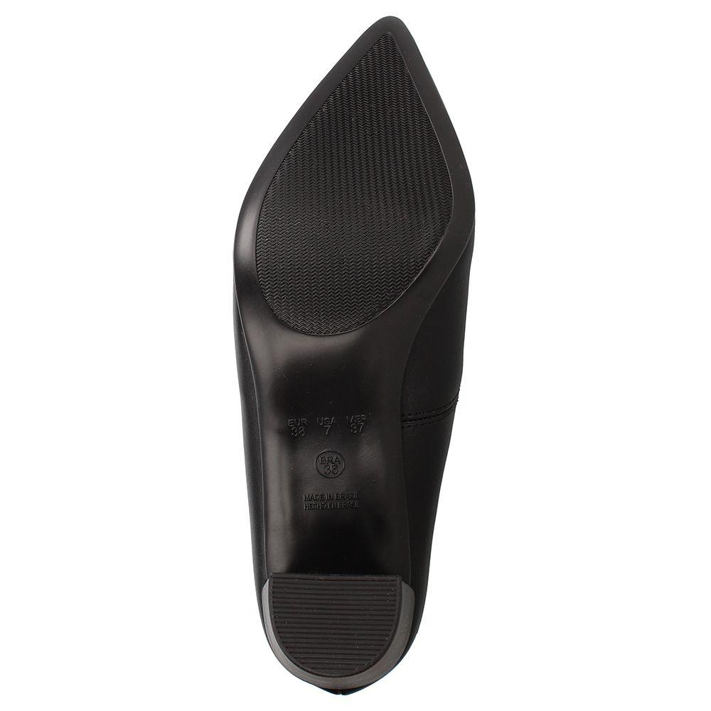 Zapato Taco Mujer Bata Carmen Negro-6
