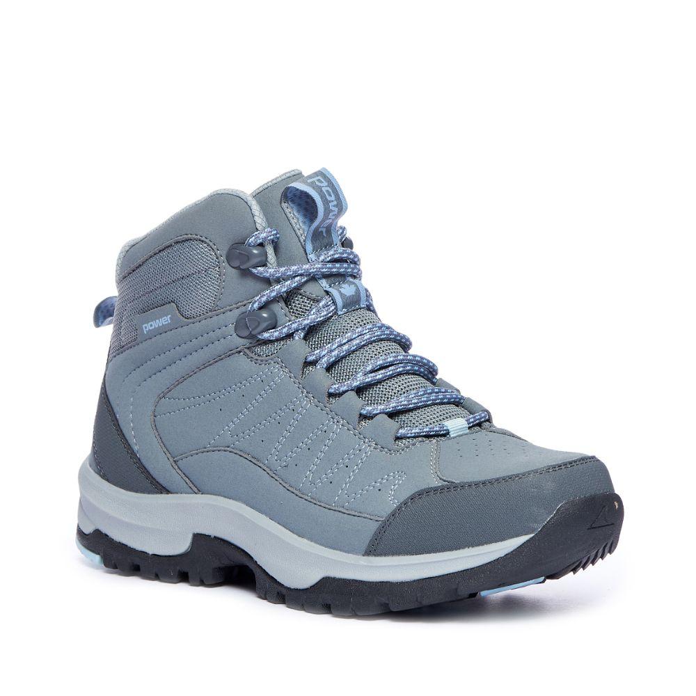BOTÍN OUTDOOR MUJER POWER ASCENT KODIAK GRIS-0