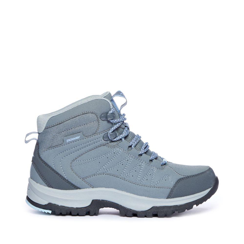 BOTÍN OUTDOOR MUJER POWER ASCENT KODIAK GRIS-1