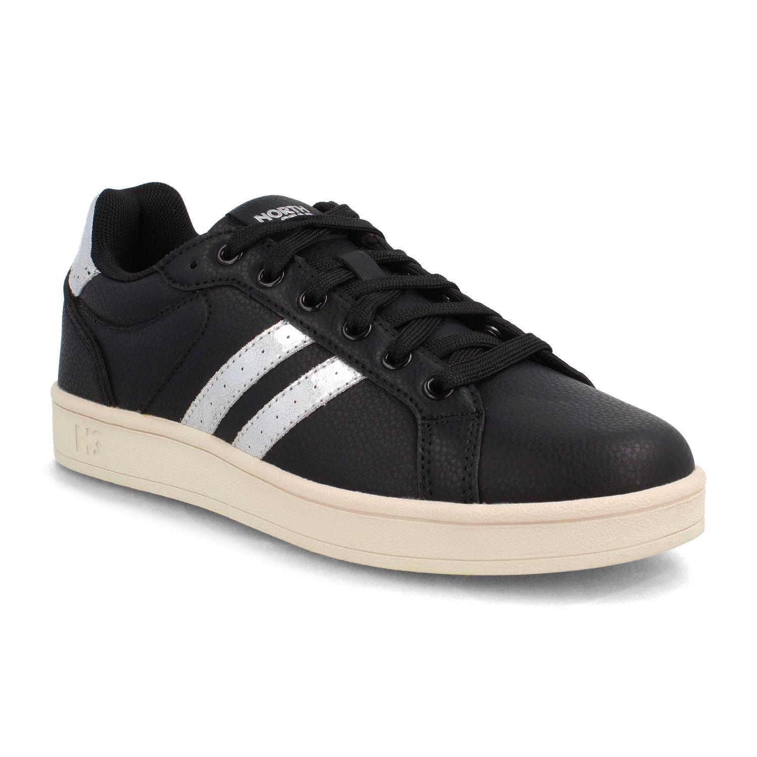 Zapatilla Mujer North Star Compus Negro - Plateado-1