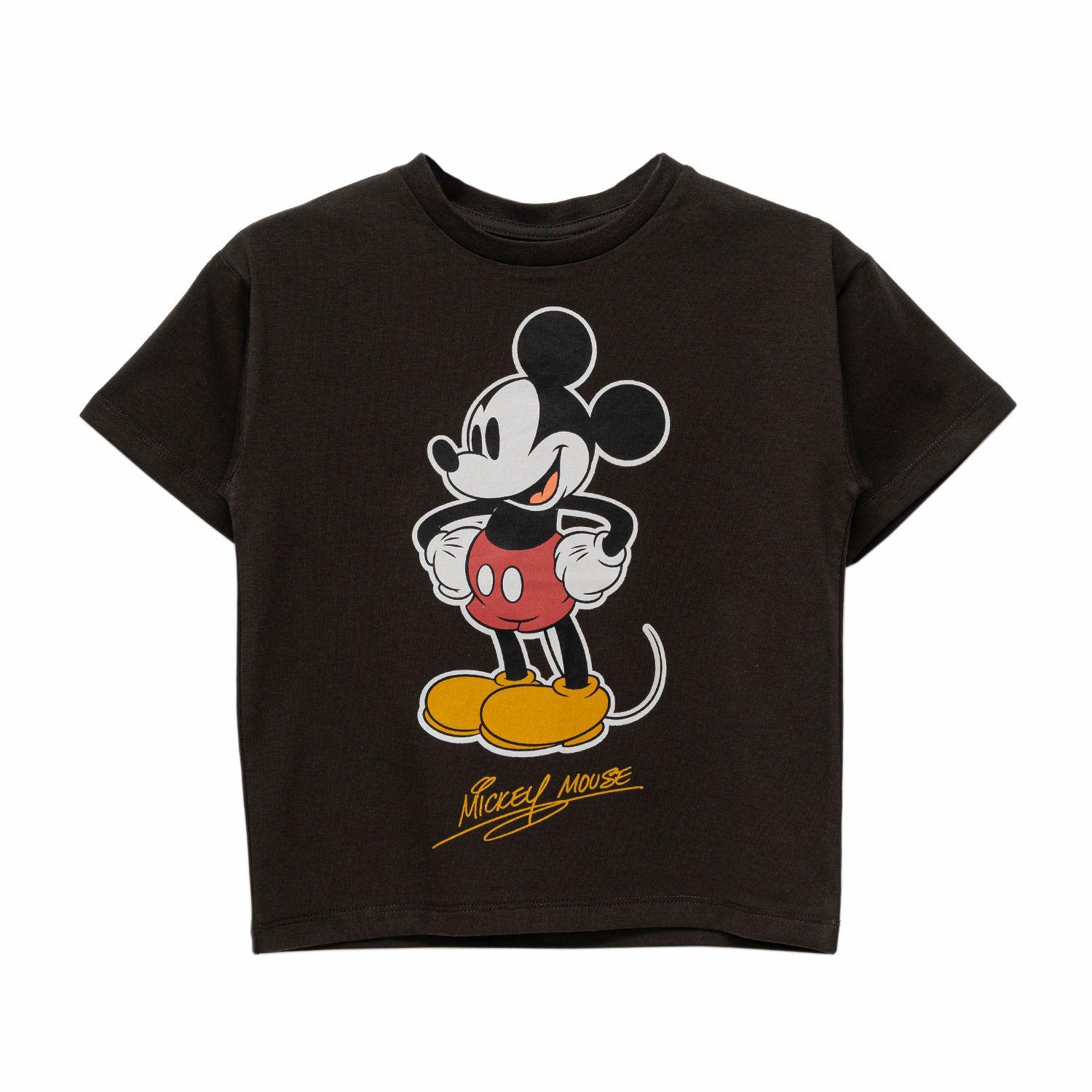 Polera Niño Bubblegummers Mickey Gris-0