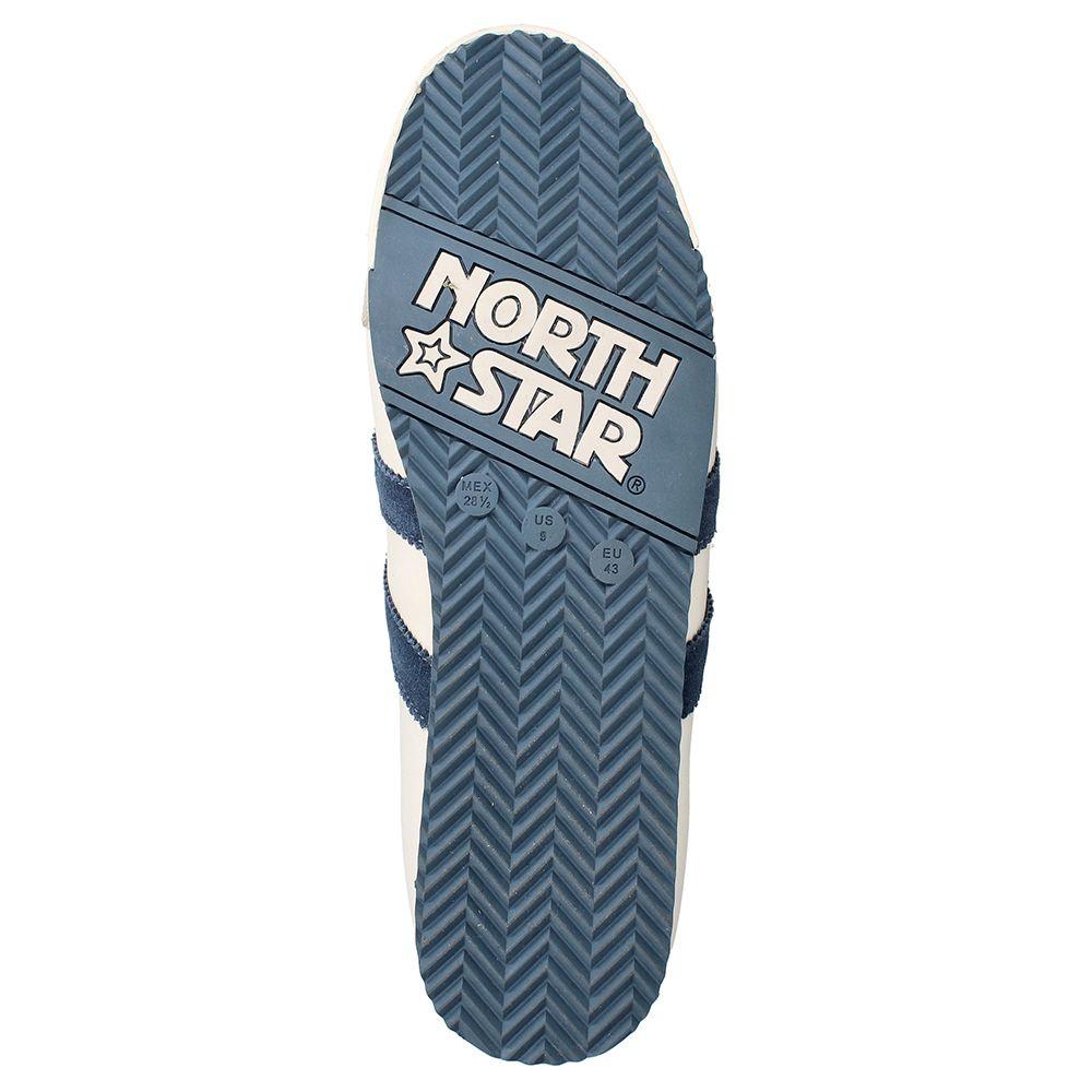 ZAPATILLA DEPORTIVA NIÑO NORTH STAR CLASSIC AZUL - BLANCO-6
