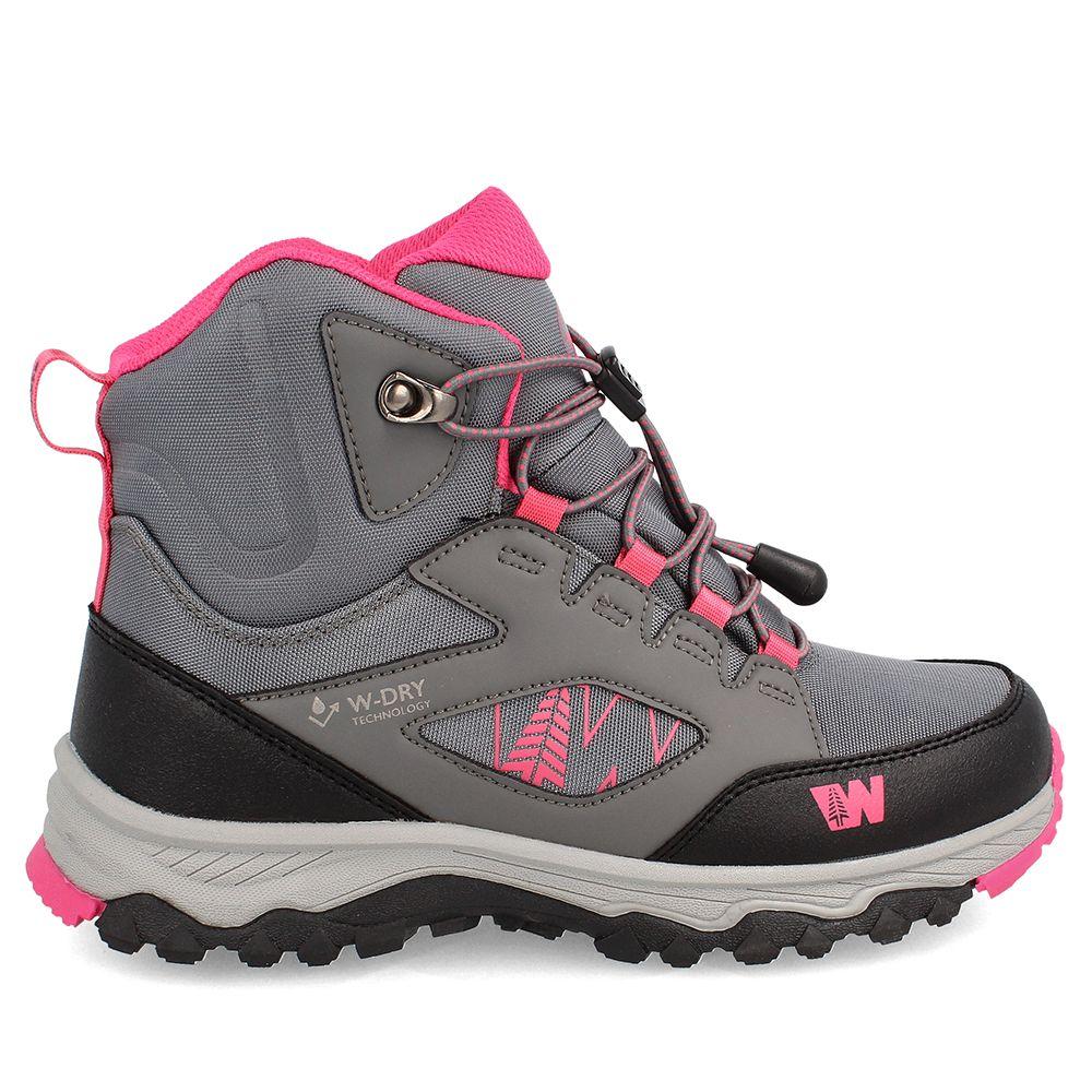 BOTÍN NIÑA WEINBRENNER MUSALA MID ROSADO 34-38-4