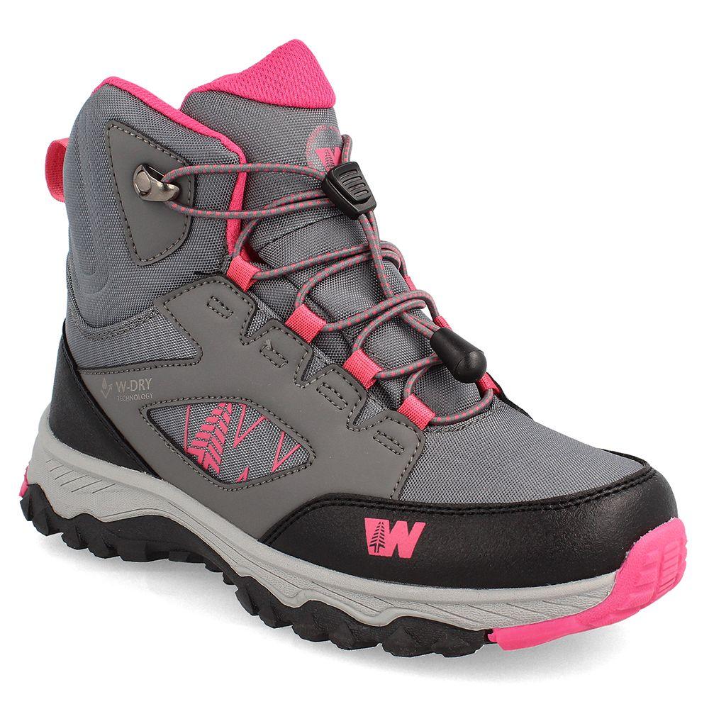 BOTÍN NIÑA WEINBRENNER MUSALA MID ROSADO 34-38-1