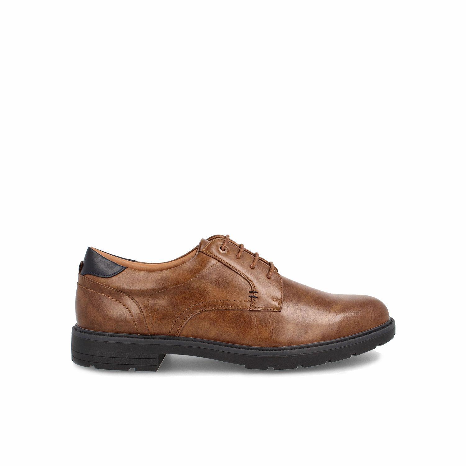 Zapato Hombre Bata Achille Camel-0