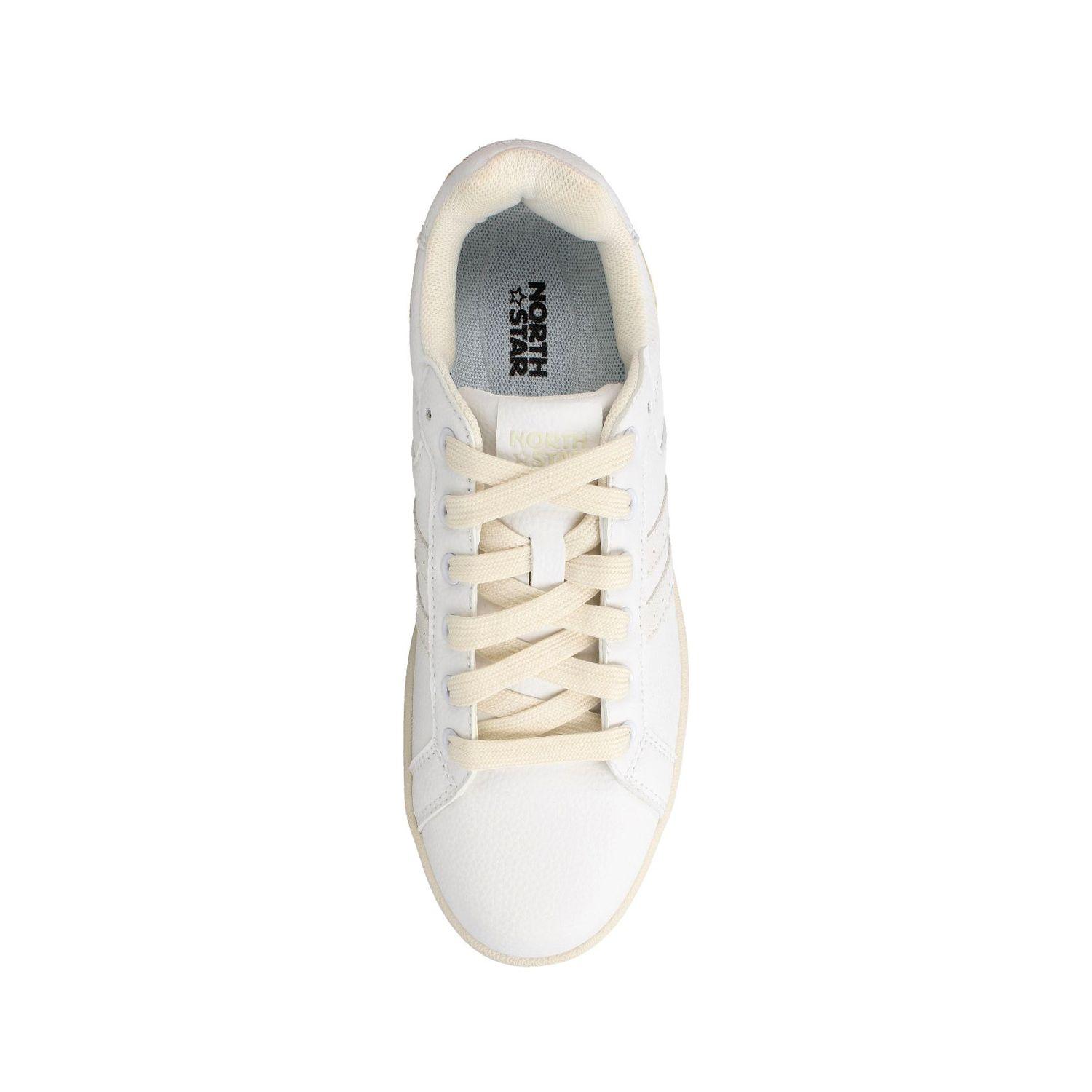 Zapatilla Mujer North Star Compus Blanco - Beige-3