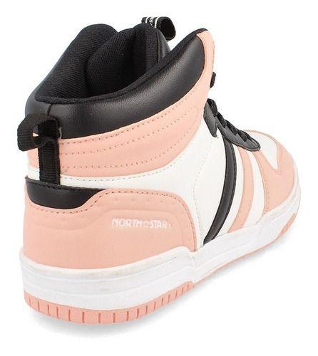 ZAPATILLA NORTH STAR HEM MUJER ROSADO-3