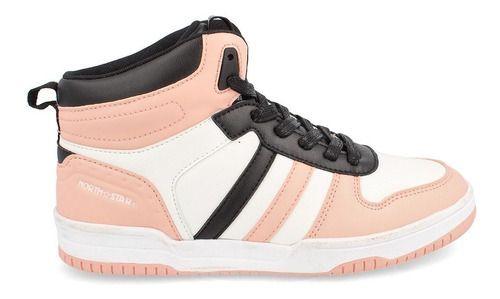 ZAPATILLA NORTH STAR HEM MUJER ROSADO-4