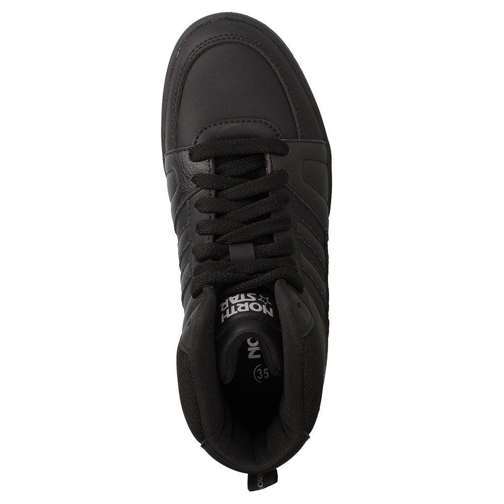 Zapatilla Mujer North Star Hem Negro-5