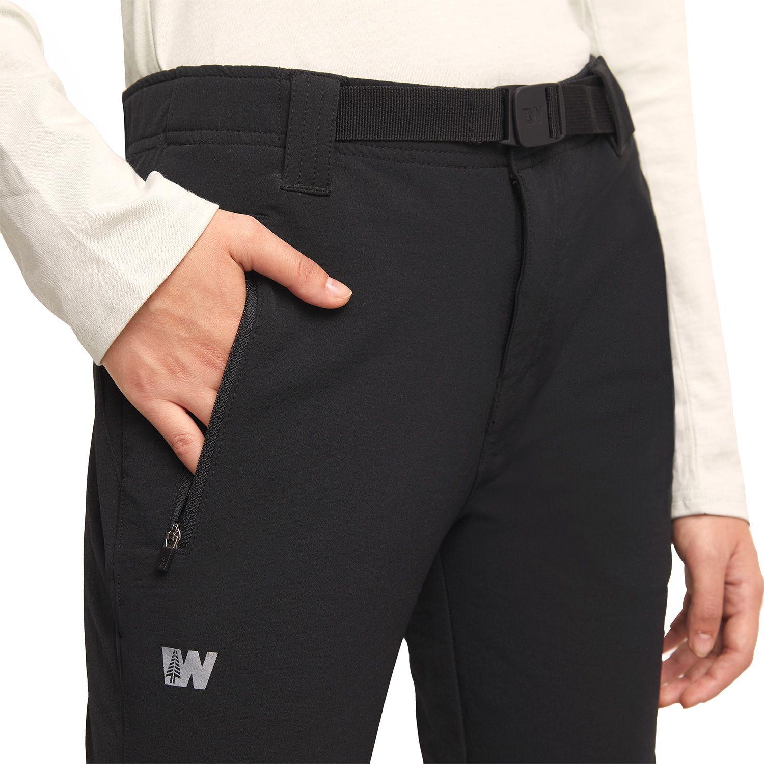 Pantalon Mujer Weinbrenner Comfort Negro-2