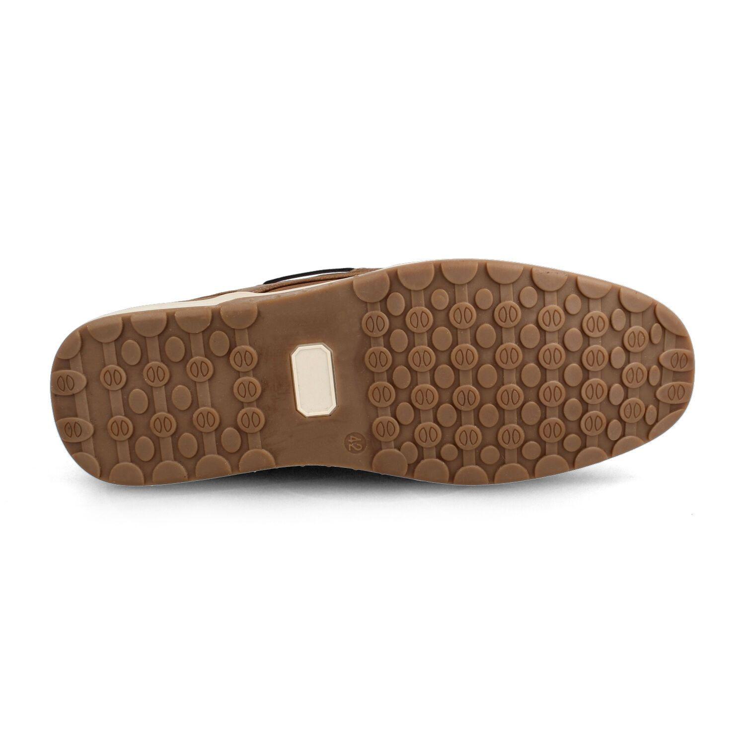 Mocasin Hombre Bata Rancagua Café-4