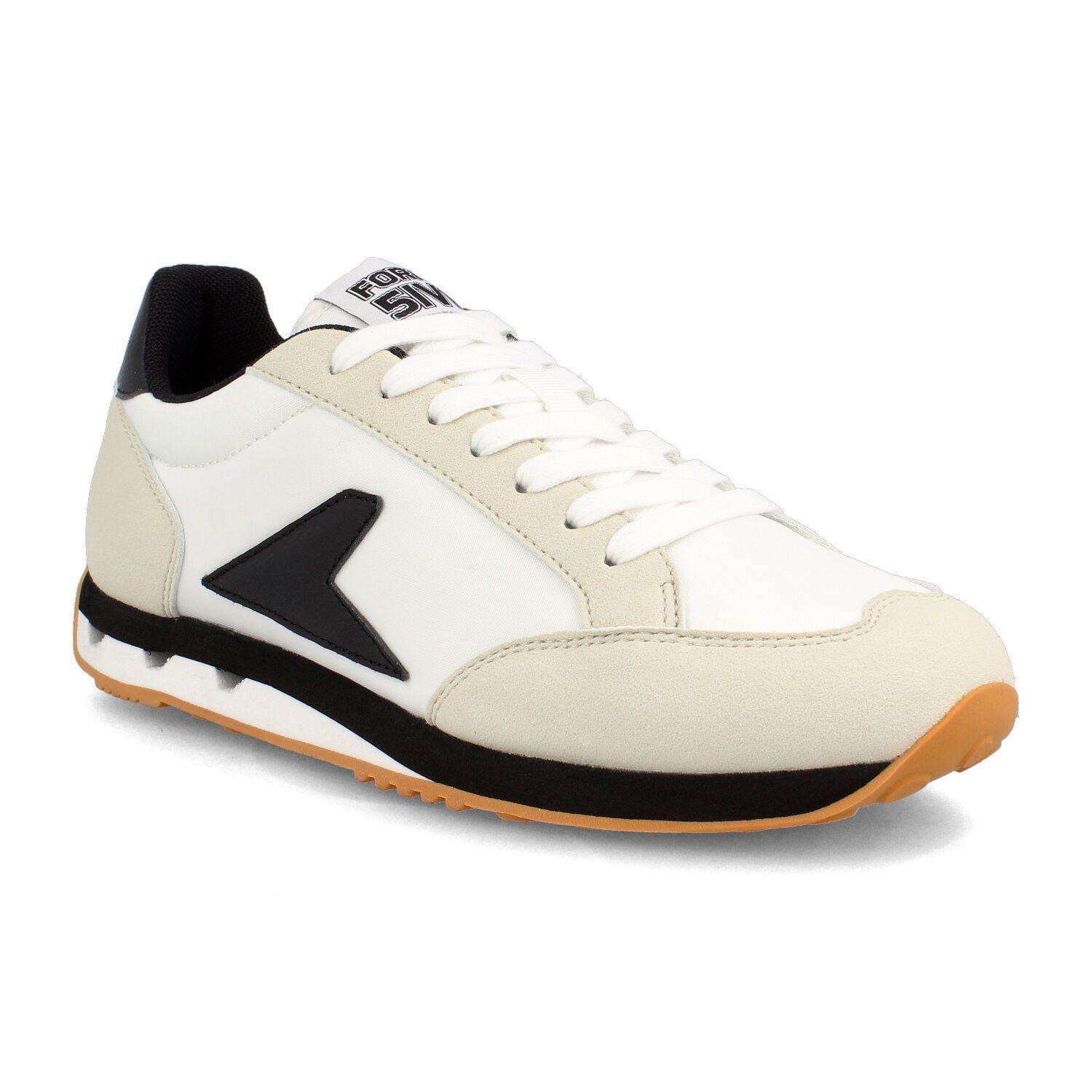 Zapatilla Mujer Power Force 5 Retrospec Blanco - Negro-1