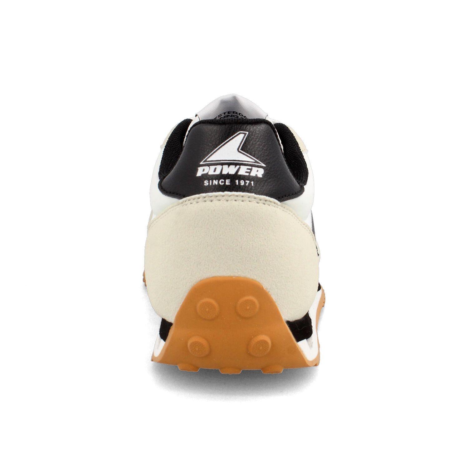 Zapatilla Mujer Power Force 5 Retrospec Blanco - Negro-2