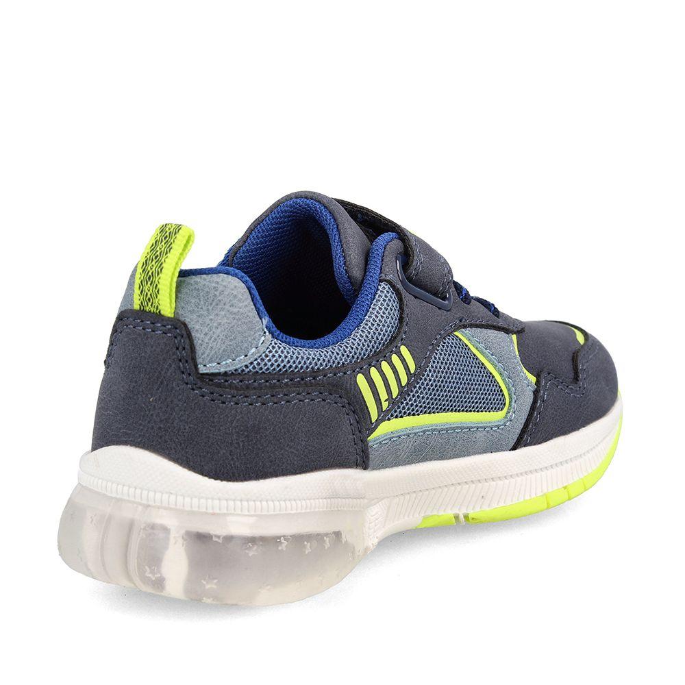 Zapatilla Niño Luces Bubblegummers Ocean Azul Marino-3