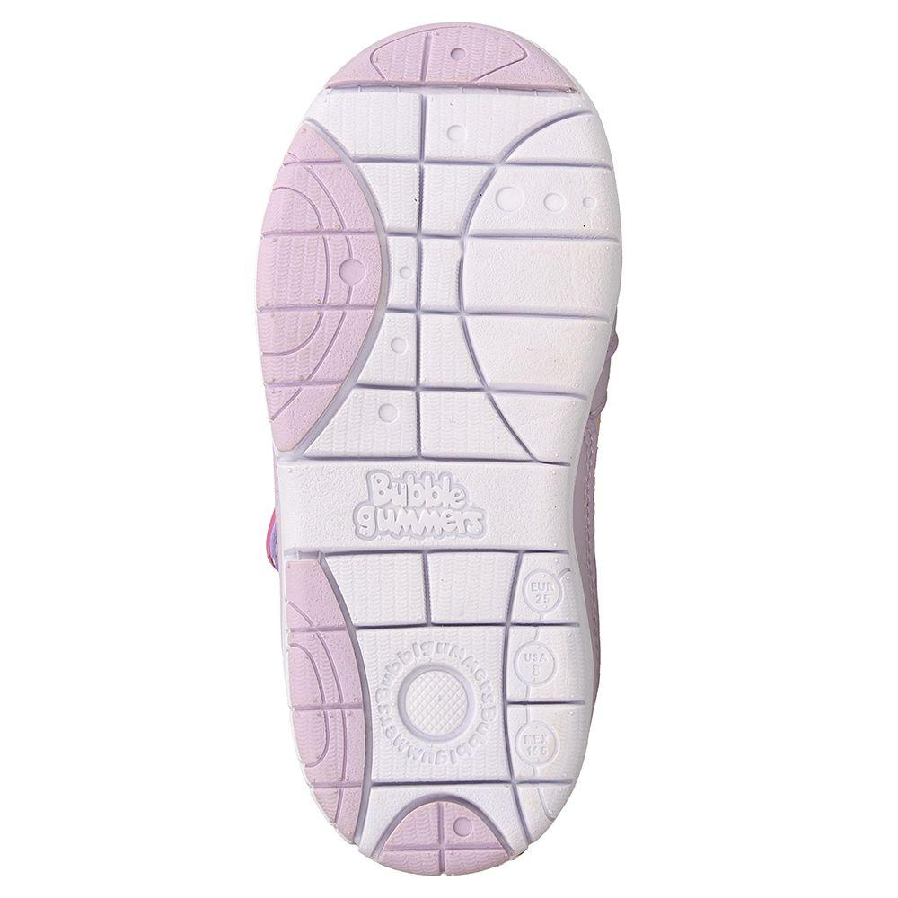 Zapatilla Niña Bubblegummers Soft Walker Lila-6