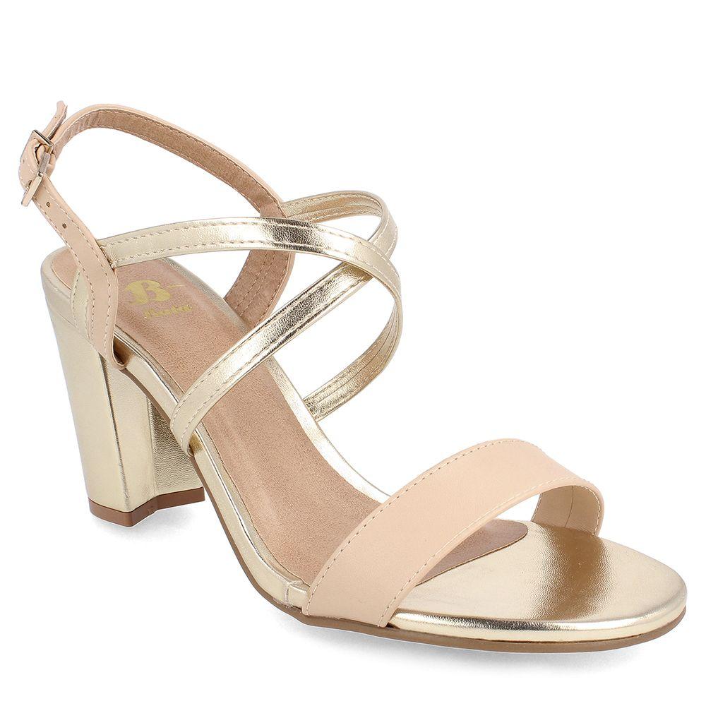 SANDALIA MUJER BATA RED LABEL DAMAS ROSE GOLD-0