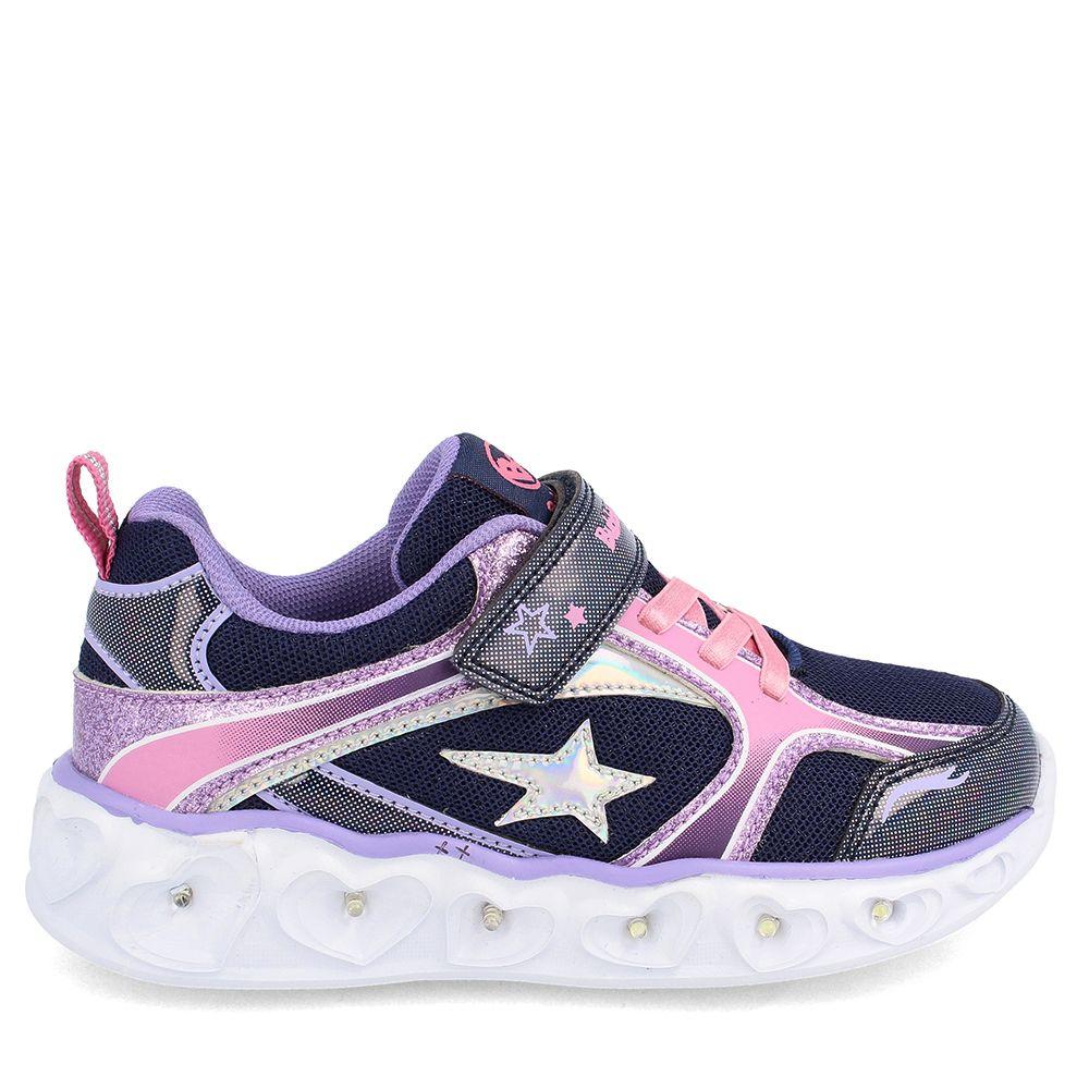 ZAPATILLA NIÑA BUBBLEGUMMERS HEART LITE PÚRPURA 30 - 33-4
