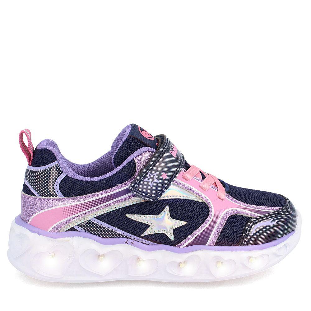 ZAPATILLA NIÑA BUBBLEGUMMERS HEART LITE PÚRPURA 30 - 33-7