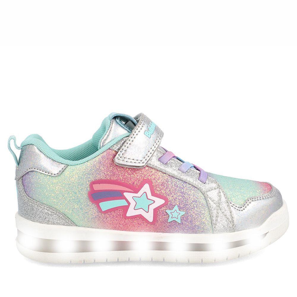 ZAPATILLA NIÑA BUBBLEGUMMERS SATURNO PLATA 30 - 33-7