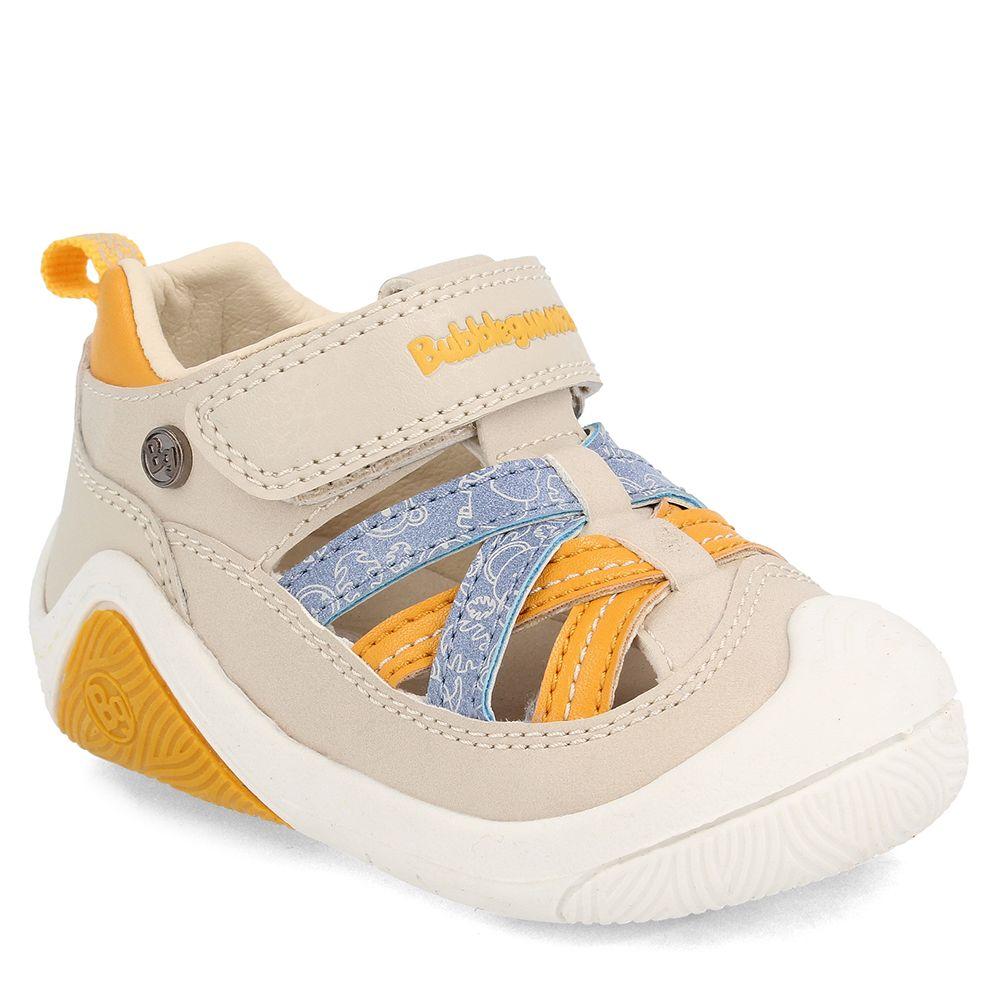 SANDALIA BUBBLEGUMMERS NIÑO PEEK A BOO BEIGE 16 - 21-0