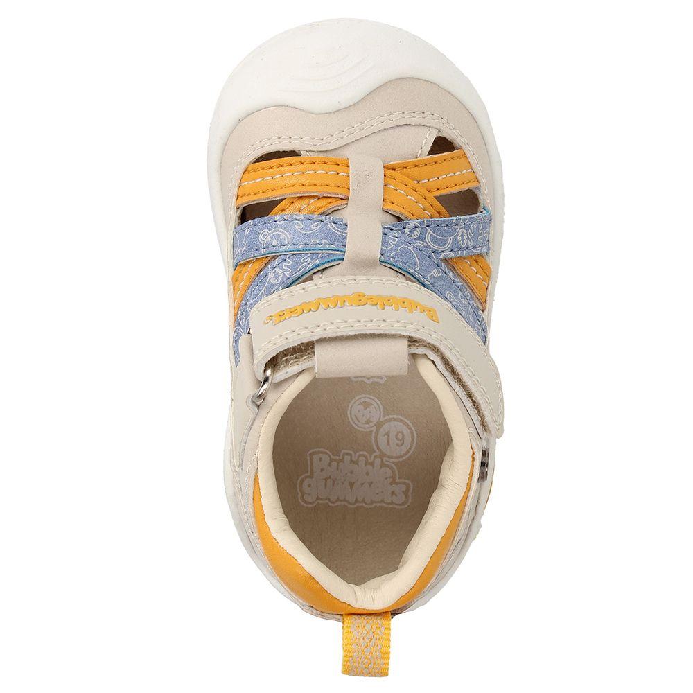 SANDALIA BUBBLEGUMMERS NIÑO PEEK A BOO BEIGE 16 - 21-5