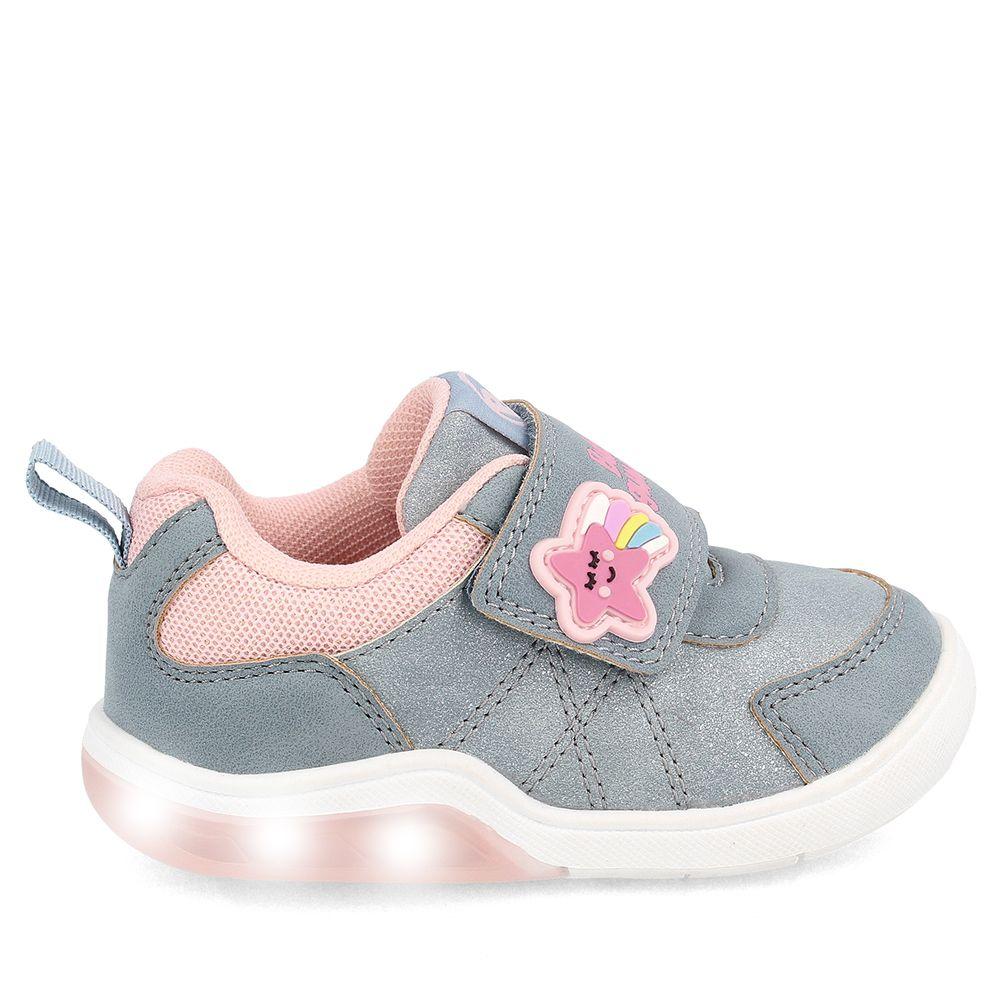ZAPATILLA NIÑA BUBBLEGUMMERS TOKIO GRIS 18-21-7