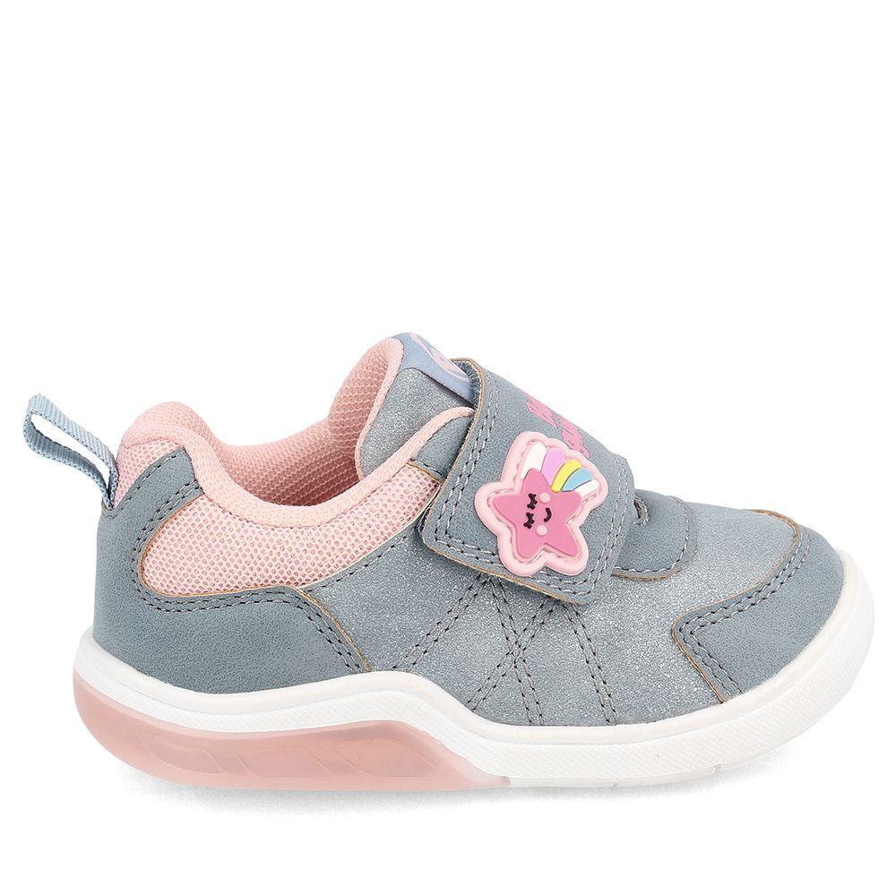 ZAPATILLA NIÑA BUBBLEGUMMERS TOKIO GRIS 18-21-0