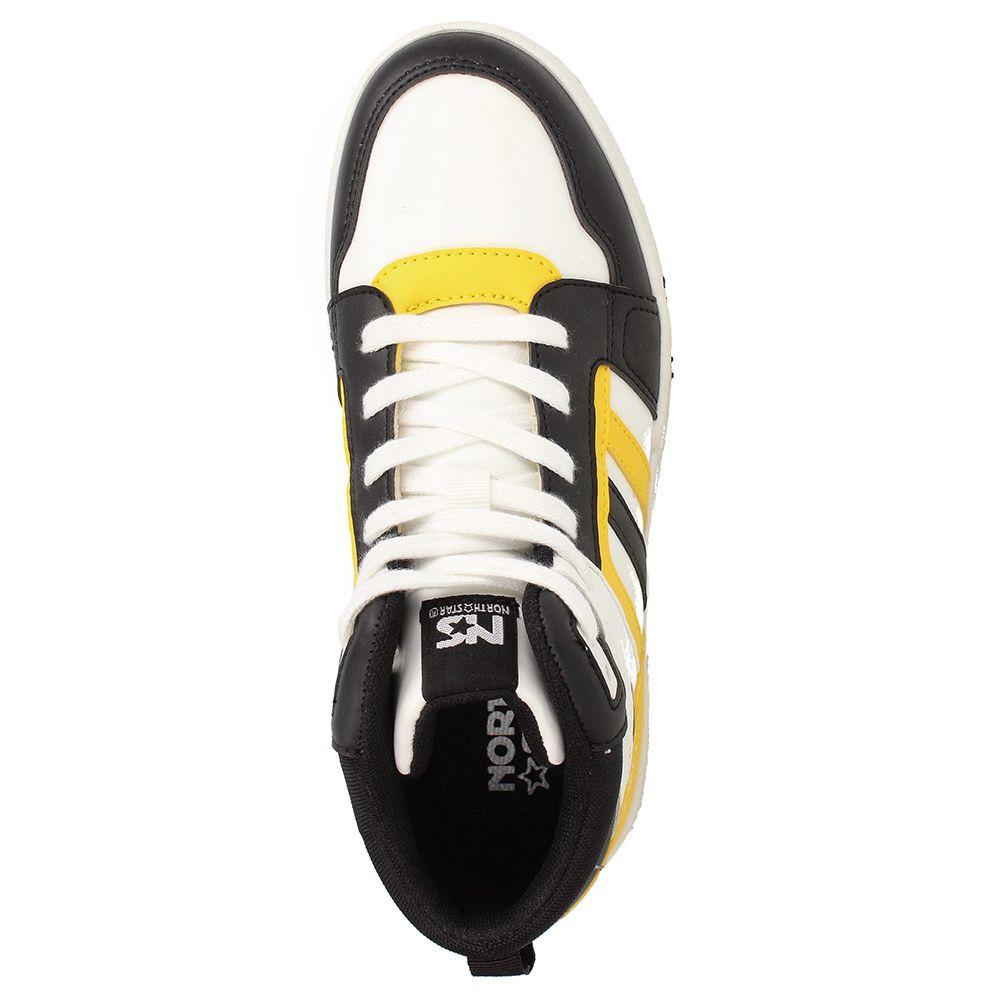 ZAPATILLA NIÑO NORTH STAR HEM NEGRO AMARILLO 30 - 33-5