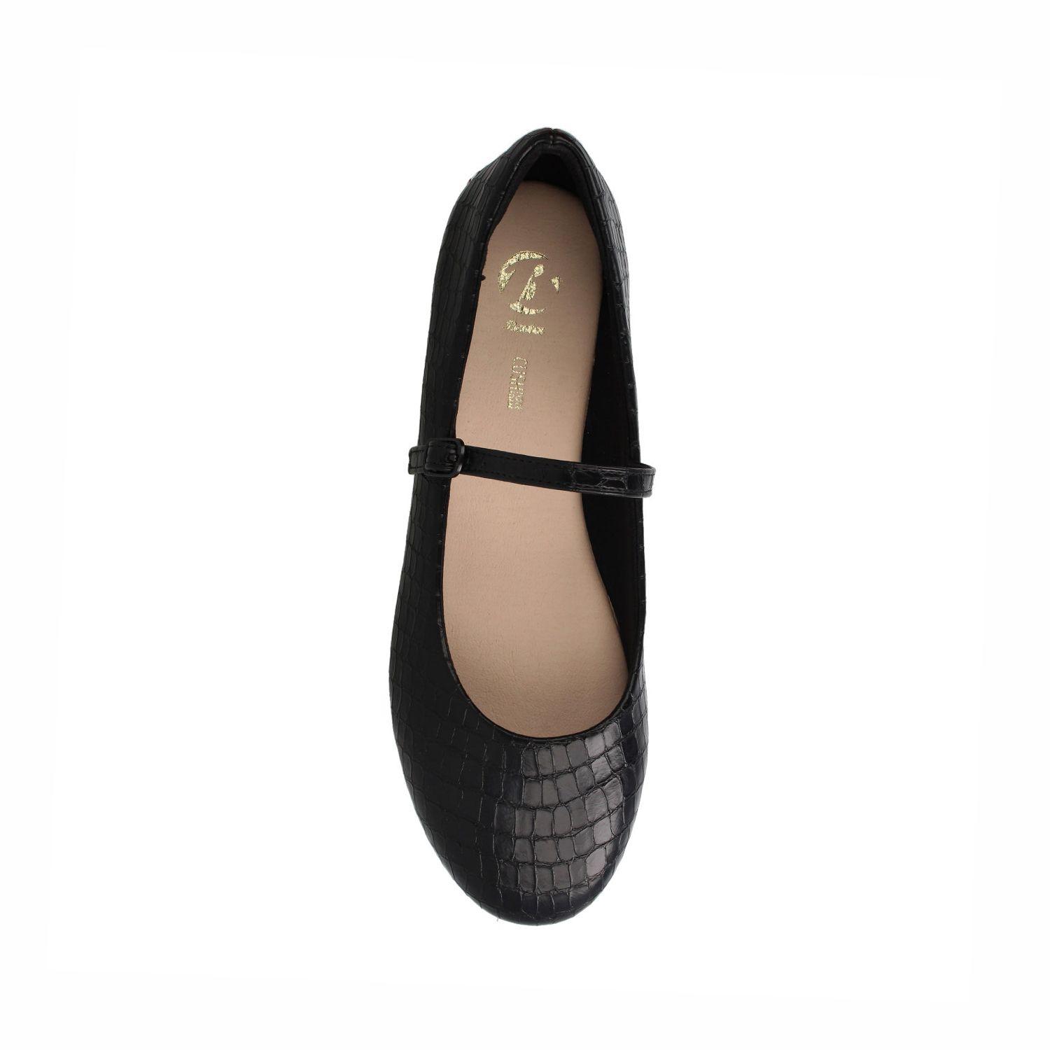 Ballerina Mujer Bata Delhi Negro I-3