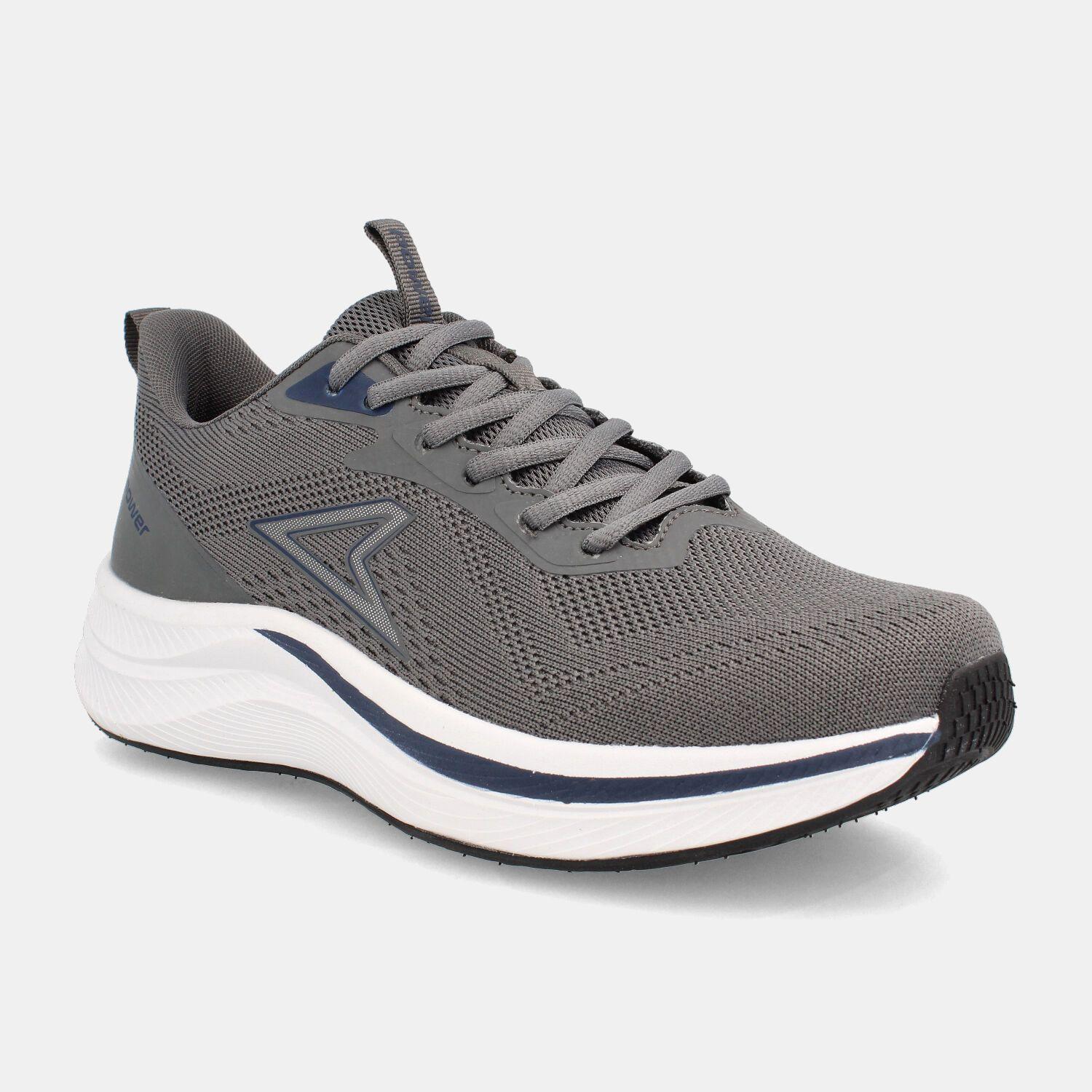 Zapatilla Hombre Power Guida Kumo Gris - Negro-1