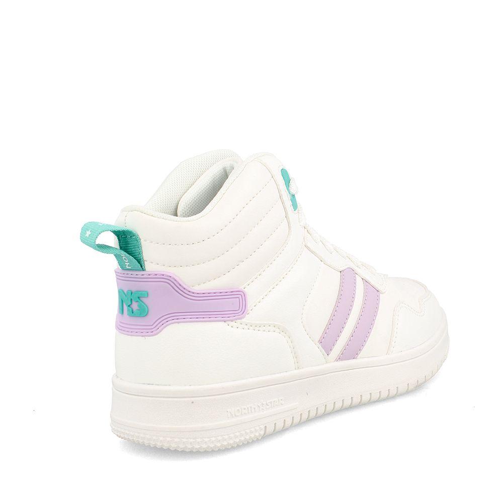 Zapatilla Mujer North Star Hem Blanco - Lila-3