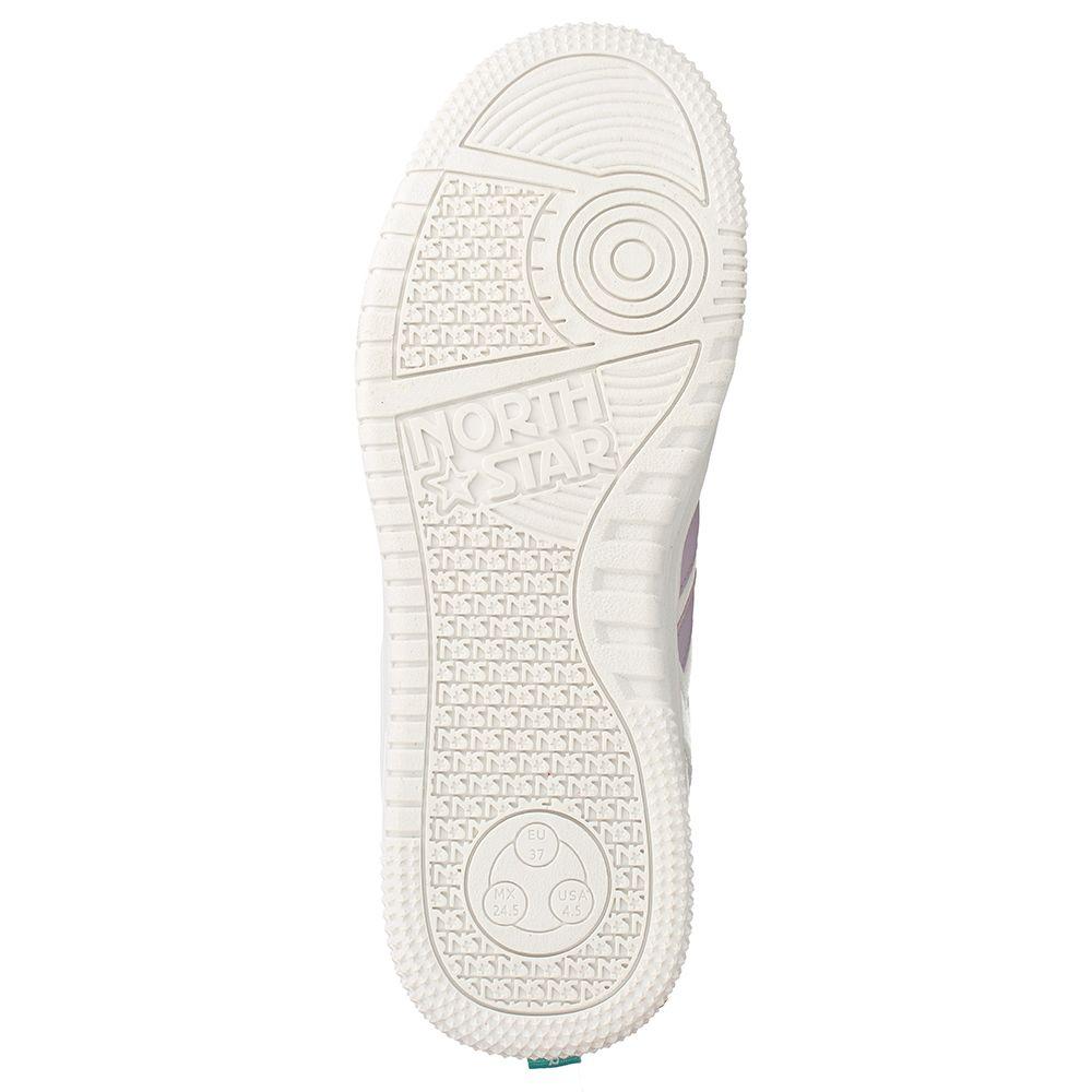 Zapatilla Mujer North Star Hem Blanco - Lila-6