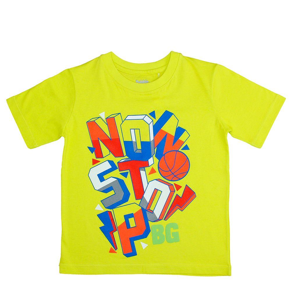 POLERA NIÑO BUBBLEGUMMERS DEPORTIVO LIGHT GREEN-0