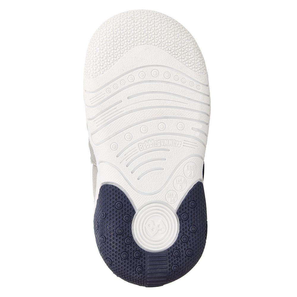 Zapatilla Niño Bubblegummers Playtime Gris-Azul-6