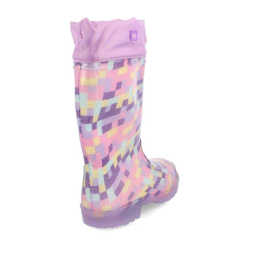 BOTA DE AGUA NIÑA BUBBLEGUMMERS BRIGHT GIRLS MORADO 26-29-3