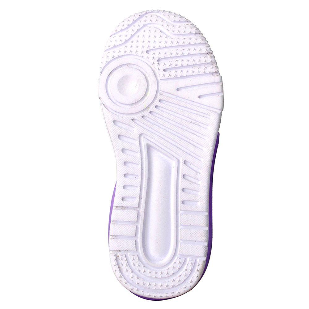 Zapatilla Niña Bubblegummers Luces Frozen Disney Blanco-Aqua-6