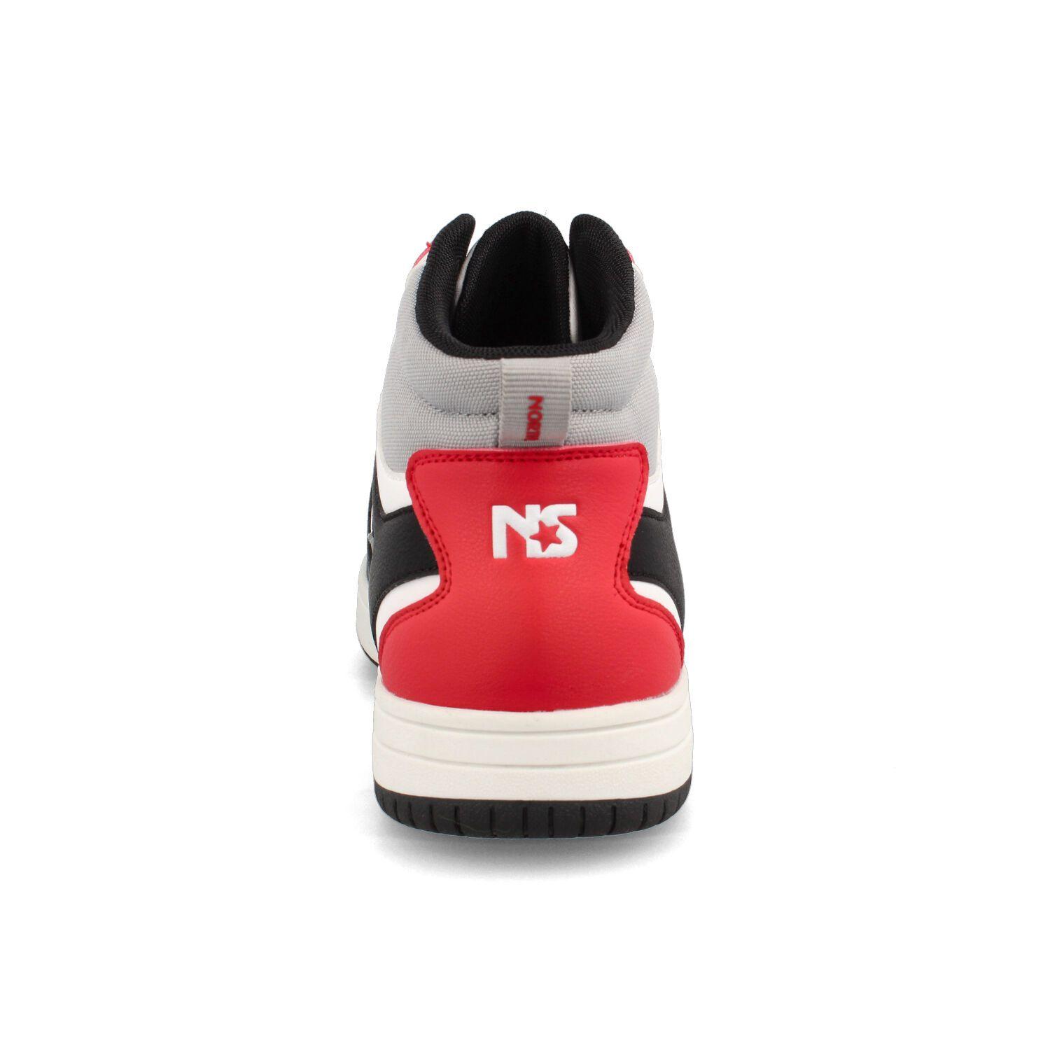 Zapatilla Hombre North Star Hem Blanco-Rojo-2