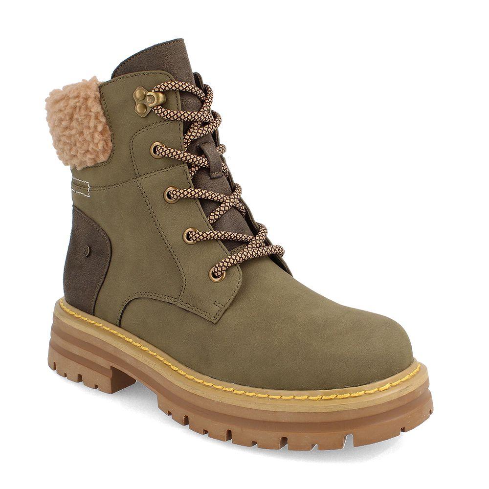 BOTÍN CASUAL MUJER BATA RED LABEL XTI VERDE-0