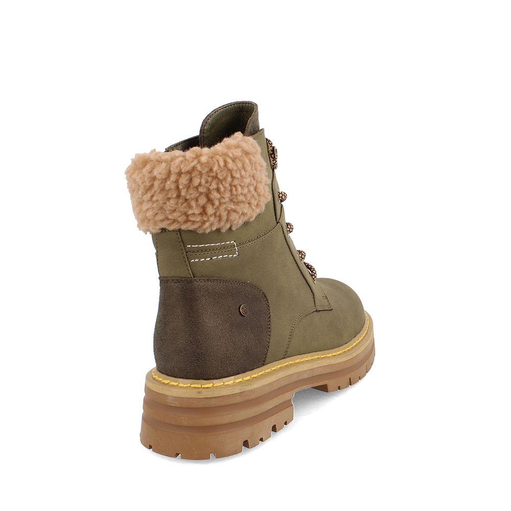 BOTÍN CASUAL MUJER BATA RED LABEL XTI VERDE-3