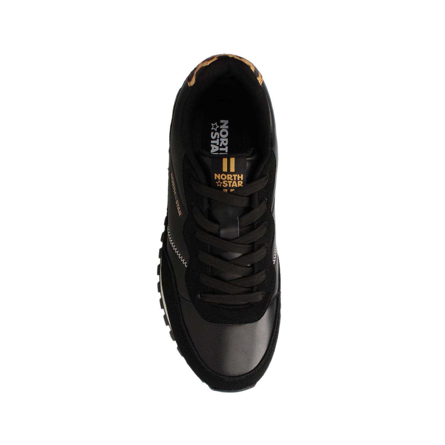 Zapatilla Mujer North Star Mirano Negro-3