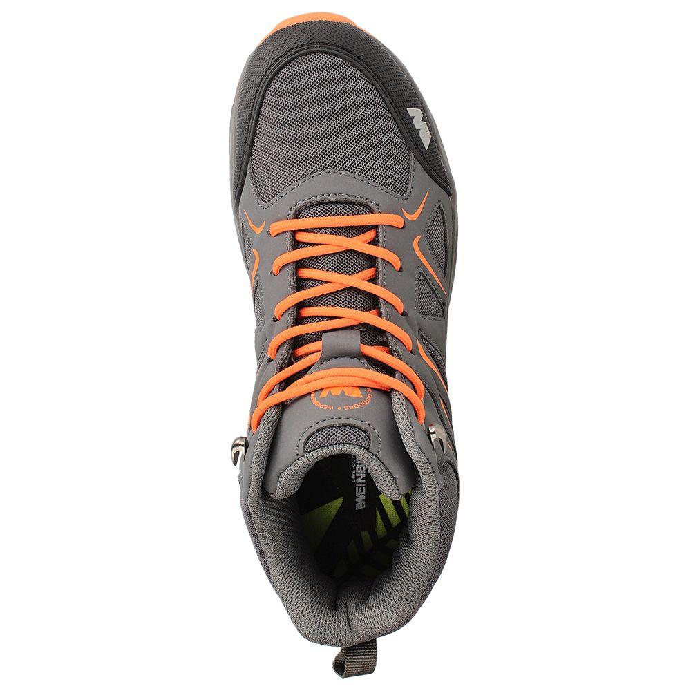 BOTÍN NIÑA WEINBRENNER KANSAS GRIS - NARANJO 30 - 33-5