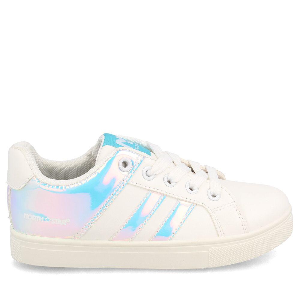 ZAPATILLA NIÑA NORTH STAR FREDA BLANCO 34-38-4