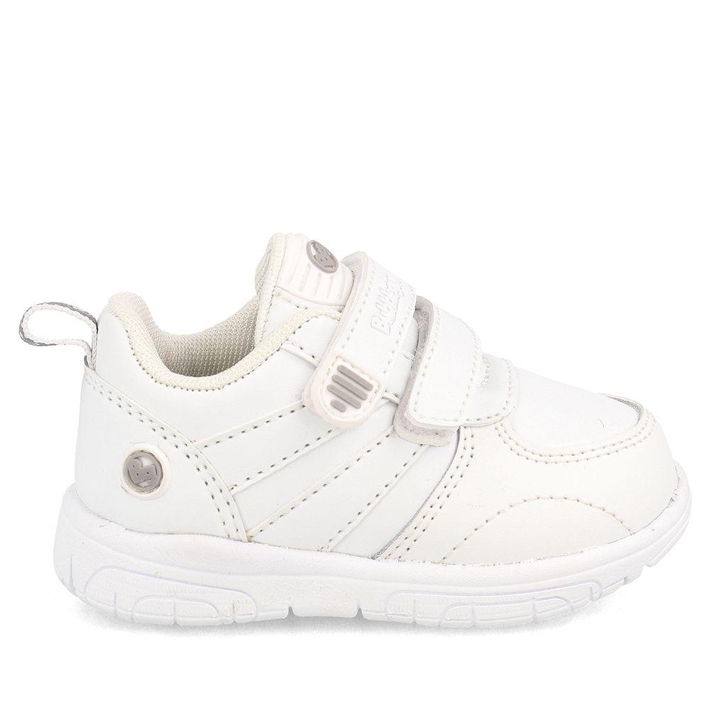 ZAPATILLA ESCOLAR NIÑO BUBBLEGUMMERS SOFTWALKER BLANCO 21-25-4