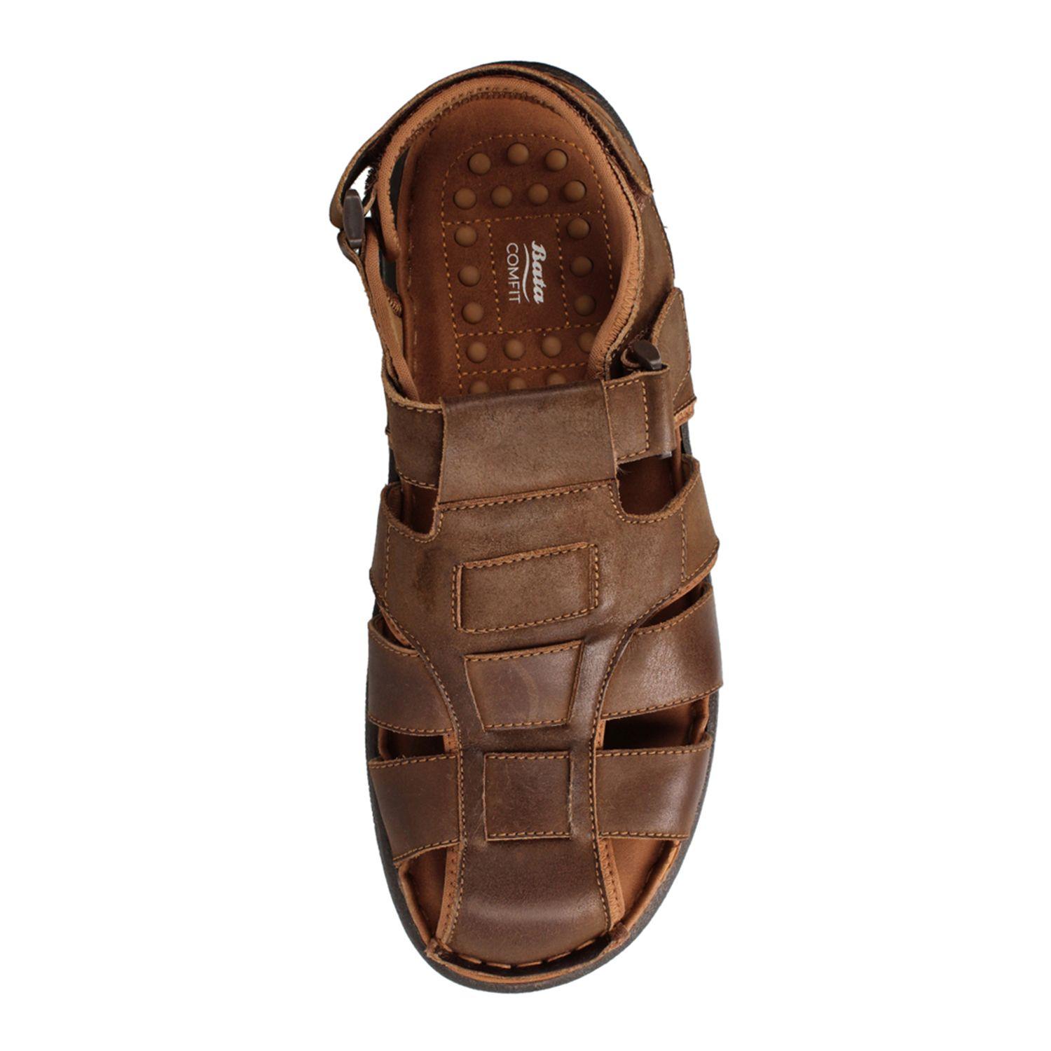 Sandalia Hombre Bata Chot Khaki-3