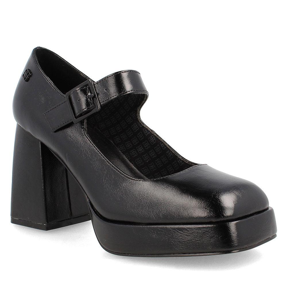 Zapato Taco Mujer Bata Red Label Shein Negro-0