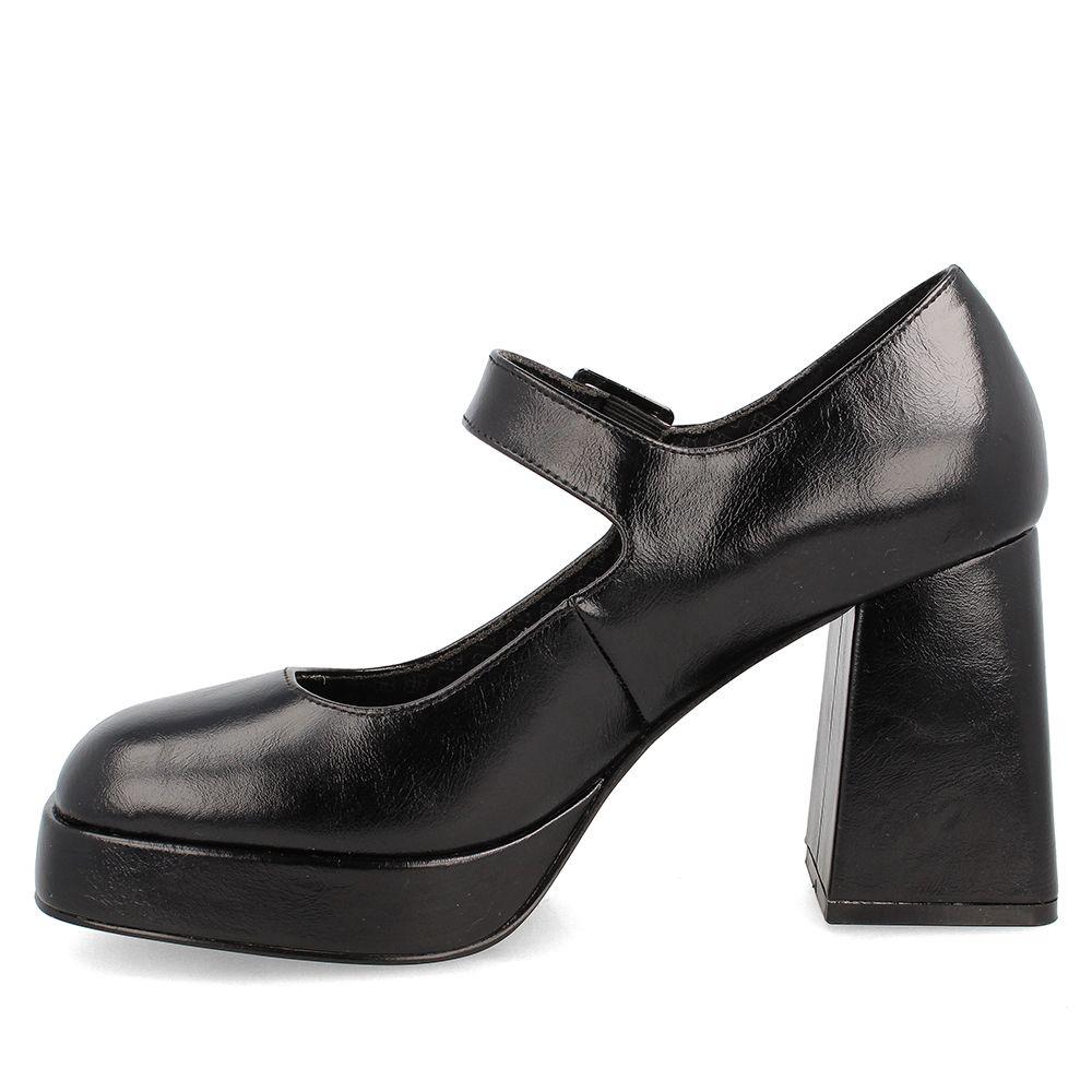 Zapato Taco Mujer Bata Red Label Shein Negro-1