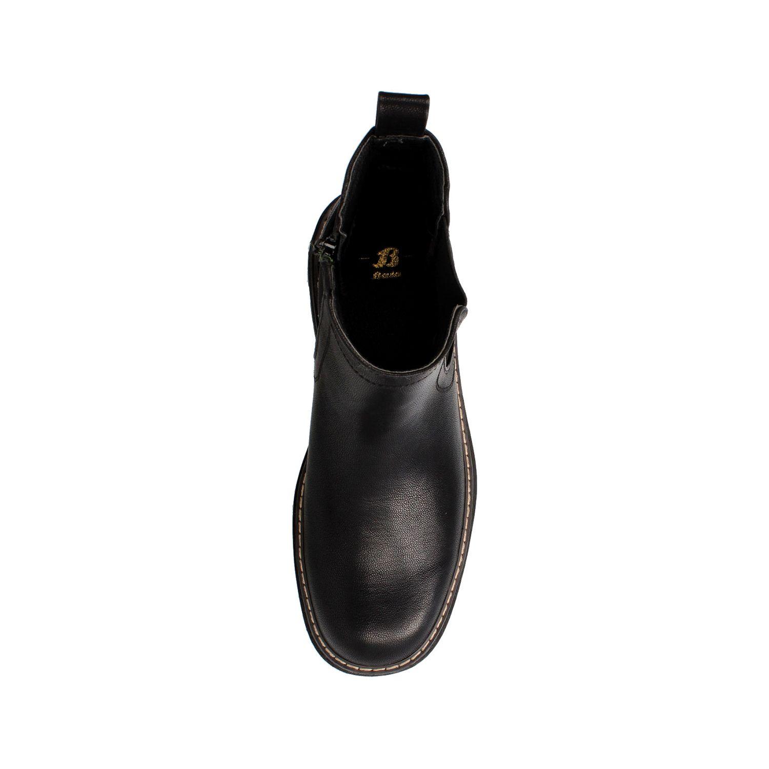 Botín Mujer Bata Ximena Negro-3