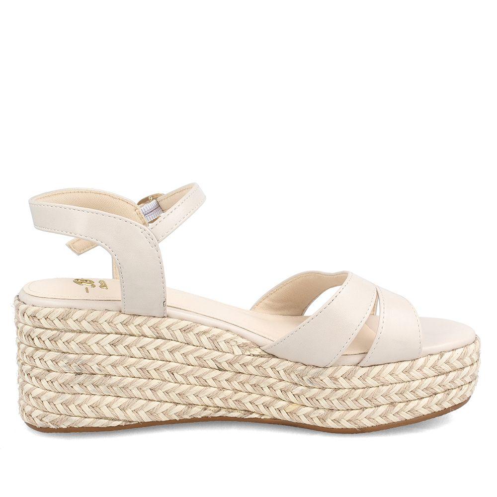 Sandalia Mujer Bata Coordelia Blanco-4