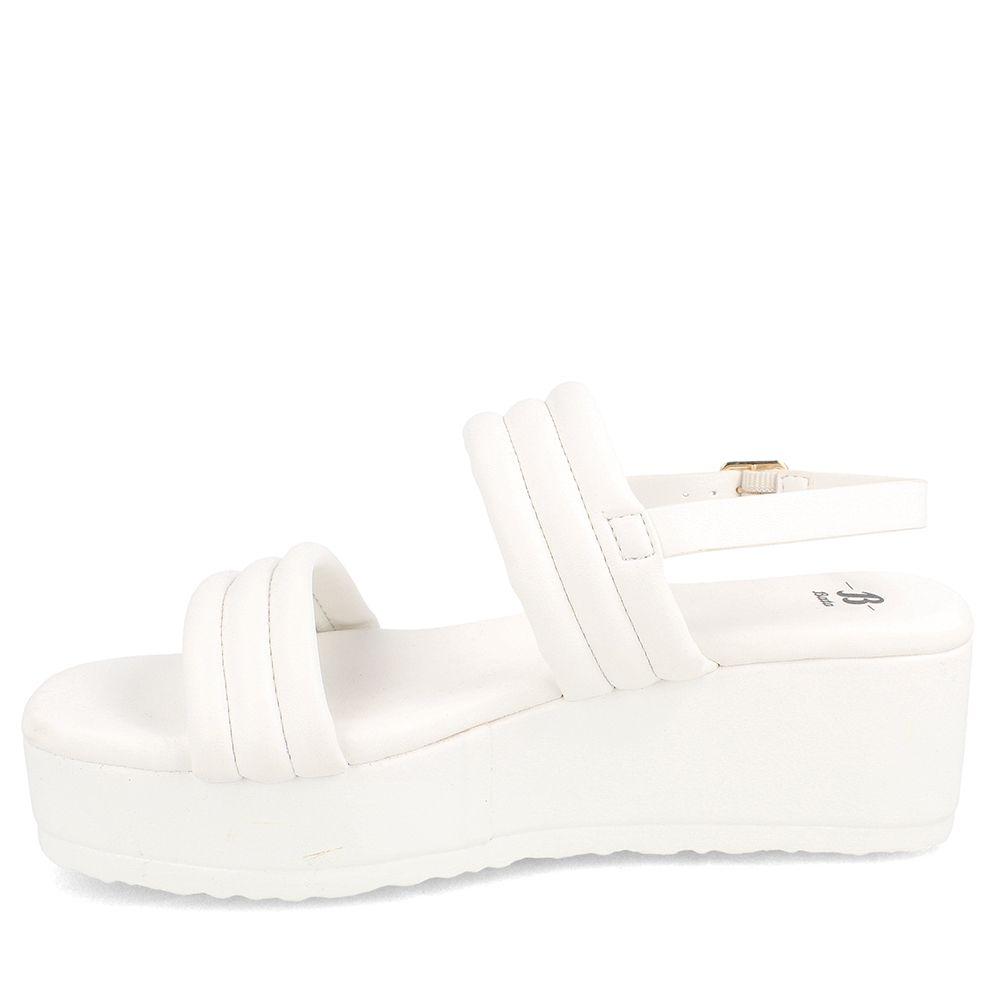 SANDALIA MUJER BATA MONICA WHITE-1