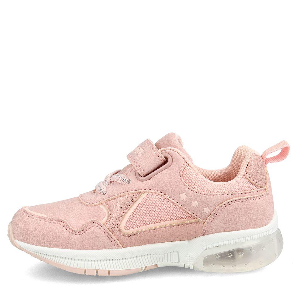 Zapatilla Niña Luces Bubblegummers Ocean Palo Rosa-1